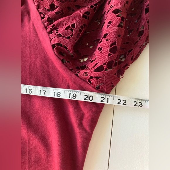 DOLAN Left Coast Collection Lace Puff Sleeve Top - Picture 8 of 9